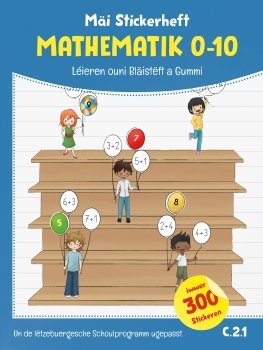 Mäi Stickerheft: MATHEMATIK 0-10